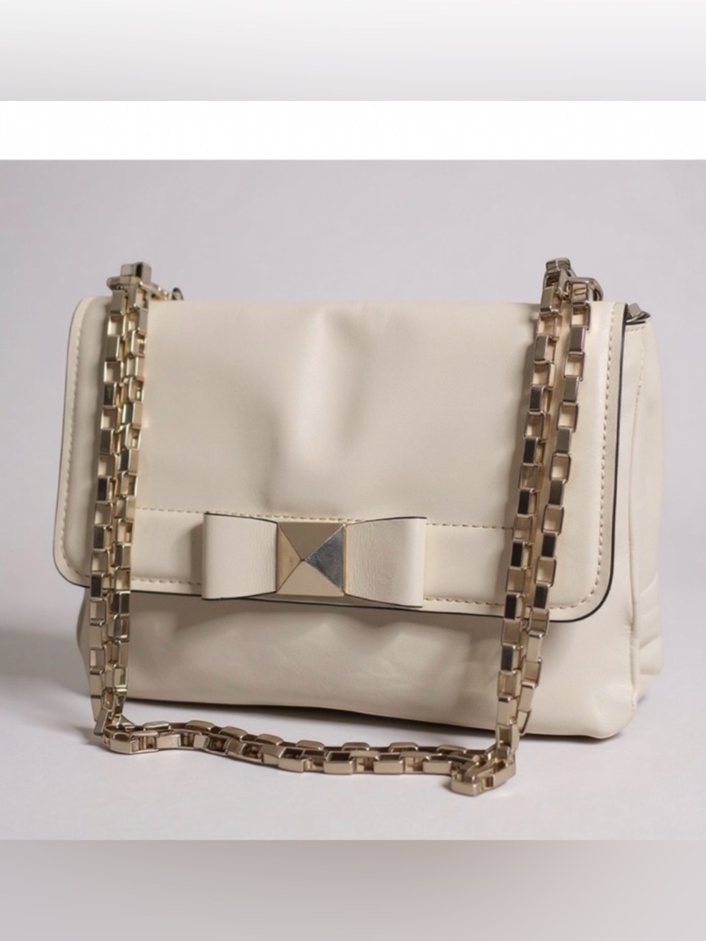 Kate Spade Bow Terrace Justine Bag Ivory
